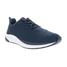 Load image into Gallery viewer, Propet Mens Tour Knit Navy Lace Up Sneakers