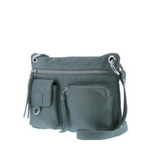 Load image into Gallery viewer, Gabee Asher Leather Crossbody Sea