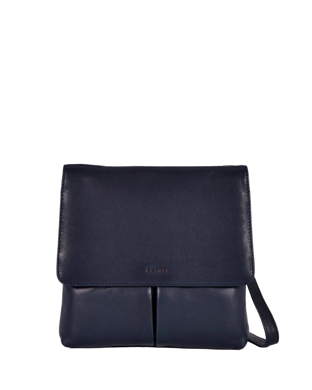 Gabee Ava Leather Crossbody Bag Navy