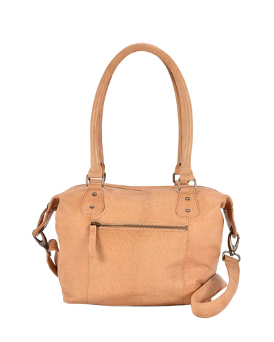 Gabee Braddon Tote Leather Camel