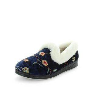 Panda Emille Navy Embroidery