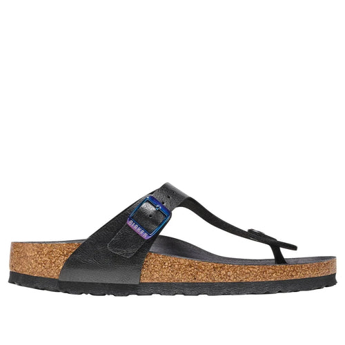 Birkenstock Gizeh Graceful Licorice Birko-flor Regular