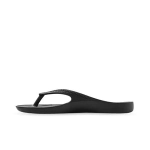 Lightfeet Revive Arch Support Unisex Thongs / Black