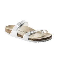 Load image into Gallery viewer, Birkenstock Mayari White Birkoflor Regular