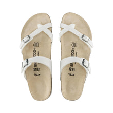 Load image into Gallery viewer, Birkenstock Mayari White Birkoflor Regular