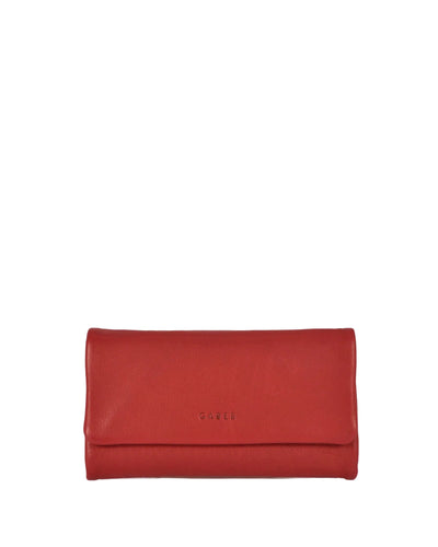 Gabee Nina Leather Wallet Red
