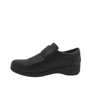 Jemma Patty Black Ladies Leather Shoe