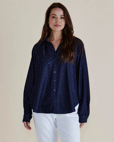 Betty Basics Lizza Embellished Shirt