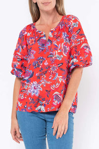 Jump Chintz Floral Top