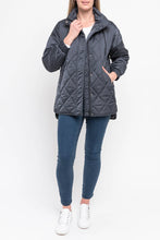 Load image into Gallery viewer, Jump Slate Quilted Puffer Jacket