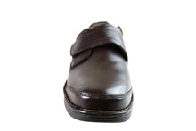 Load image into Gallery viewer, Slatters Axease Teak Mens Wide Fit Comfort Walking Shoes
