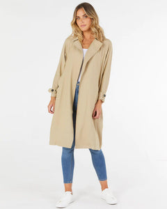 Betty Basic Elle Trench Coat Biscuit