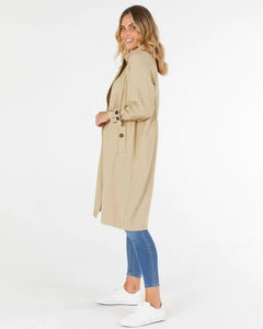 Betty Basic Elle Trench Coat Biscuit