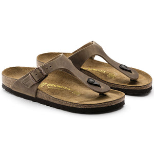 Birkenstock Gizeh Tabacco Brown Oiled Leather