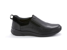 Load image into Gallery viewer, Scholl Bellevue Black Comfort Slip On Dress Shoes