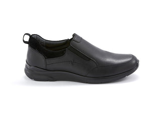 Scholl Bellevue Black Comfort Slip On Dress Shoes