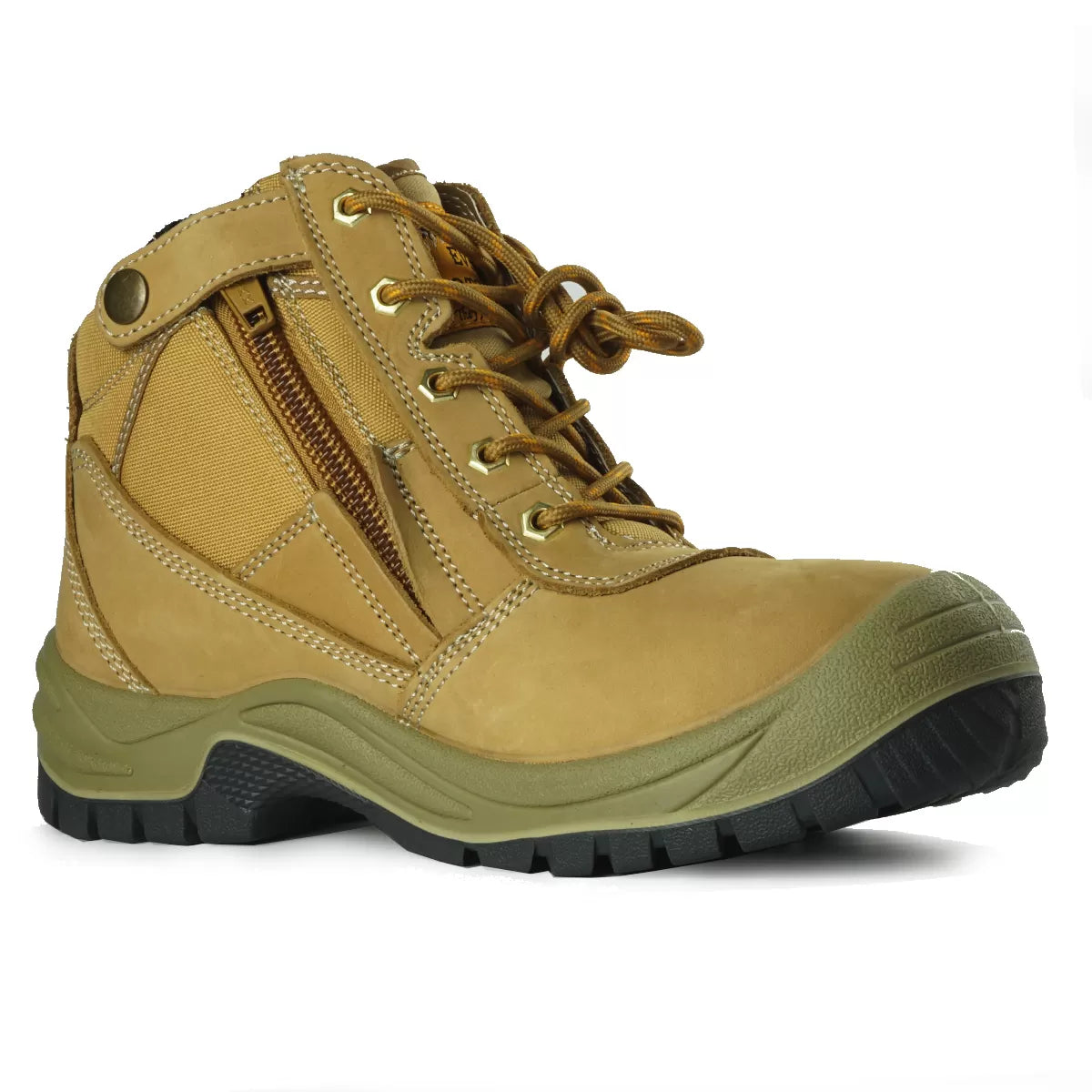 Best Ever Boots Buster Safety Zip Lace Bayside Shoe Warehouse