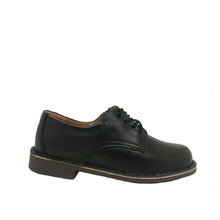 Load image into Gallery viewer, Wilde Janna wide fit school shoe black smooth