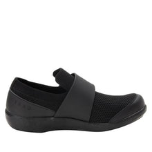 Load image into Gallery viewer, Alegria Traq Qwik Black Out Velcro strap shoe QWI-5002