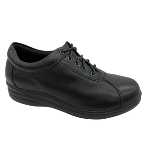 Pure Comfort Softly Lace Up Shoe Black Bayside Shoe Warehouse