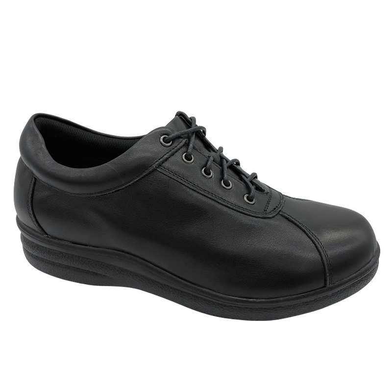 Pure Comfort Softly lace up shoe Black