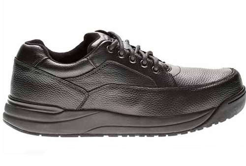 Scholl Orthaheel Power Walker Mens Lace Up Walking Shoes/ Black