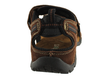 Load image into Gallery viewer, Slatters Broome II Mens Comfort Leather Sandals With Adjustable Straps