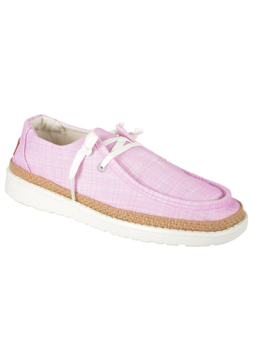 Thomas Cook Womens Vacations Lite Casual Mauve LaceUP