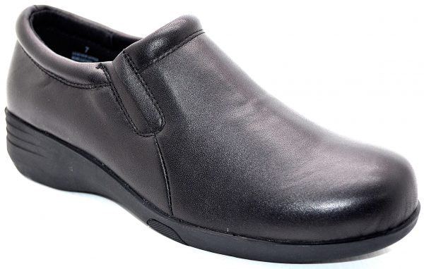 Jemma Paula Black Ladies Leather Shoe