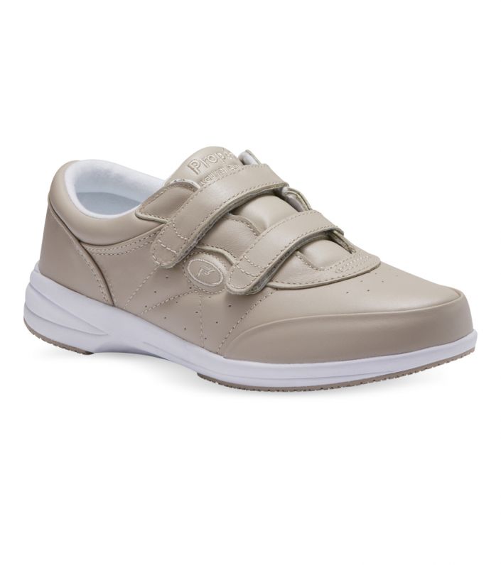 Propet Easy Walker Womens Shoes Bone